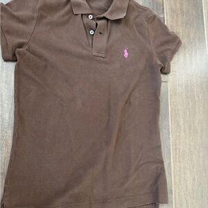 Ralph Lauren Kids Brown Polo Shirt